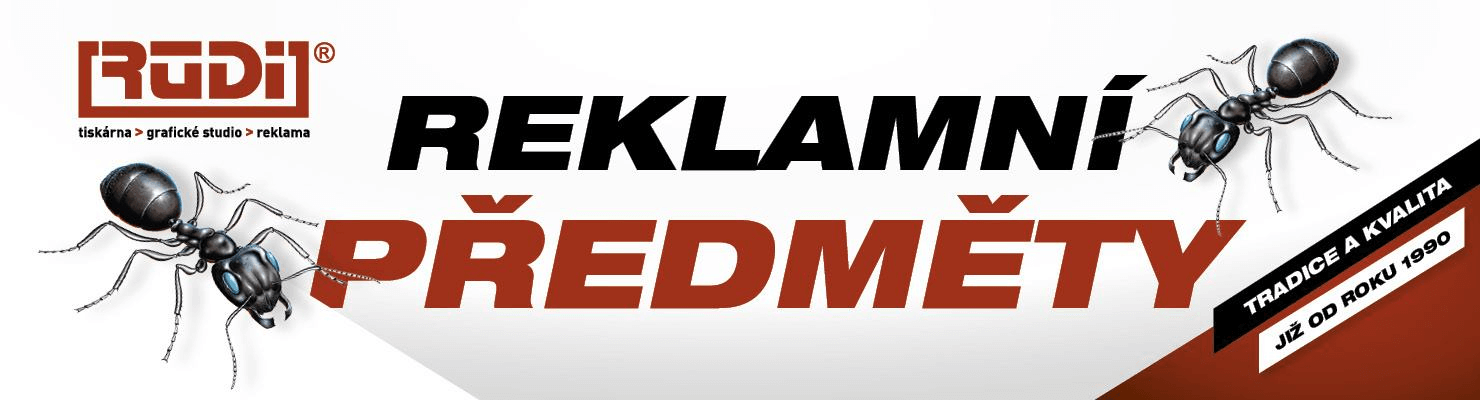 Reklamní předměty od tiskárny RUDI Tábor